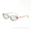 Wholesale small oval-shaped frame new women fashion sunglasses